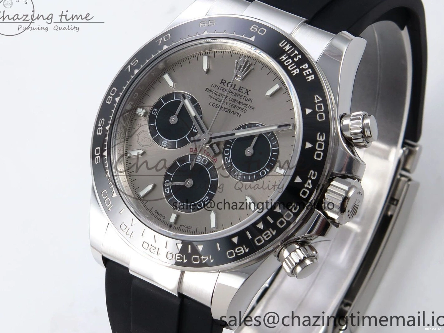 1226 WrinkleFree Daytona 126519 APSF 1:1 Best Edition Gray Dial on Oysterflex Strap SH4131 (Gain Weight) 1216